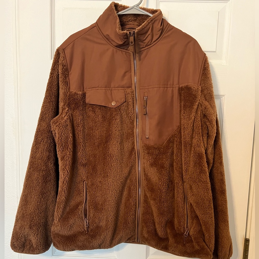 Goodfellow & Co Men’s Faux Sherpa Jacket size XL